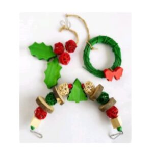 Bird Toys (Christmas themed)