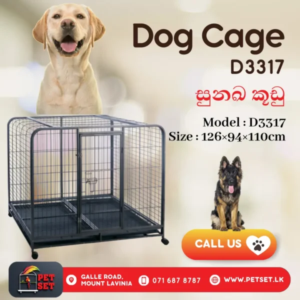 Dog cage D3317