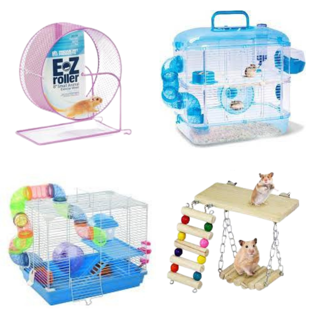Hamster cages & Pet Toys(3)